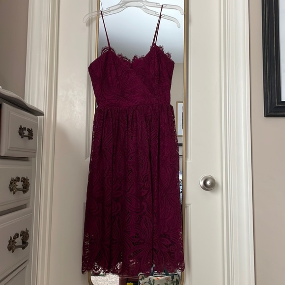 Zac Posen Lace Midi Dress - Picture 2 of 7